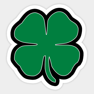 St. Patrick's Day Shamrock Sticker